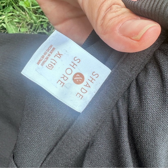 Shade & Shore Black One-Piece Swimsuit NWOT - Picture 5 of 5